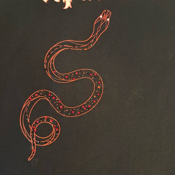 Taylor Swift Unique Reputation Sparkle Snake Tshirt. EUC.‎ Women's Small. - Picture 8 of 8